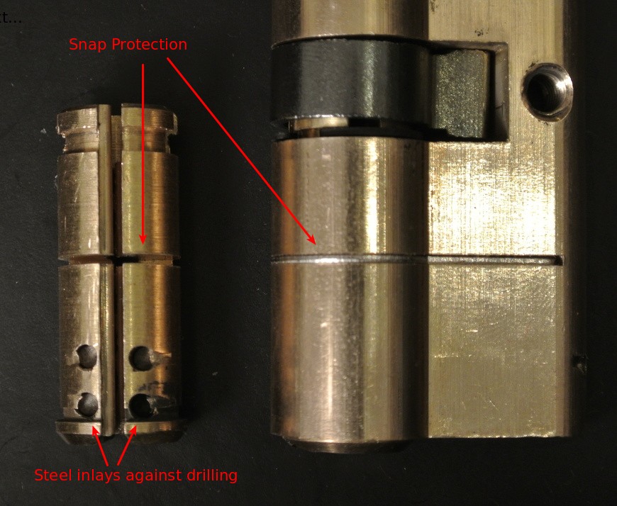 UAP+ Anti-Snap/Anti-Drill features